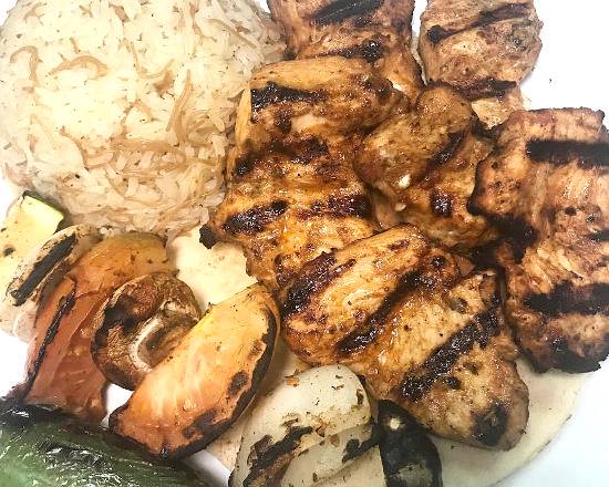  Chicken Kabob Entree 