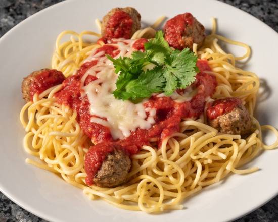  Spaghetti with Meatballs 